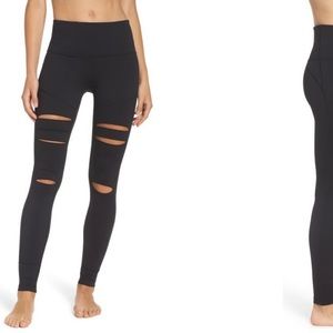ZELLA “All Day” Leggings, Ripped Detail, SMALL, NWT